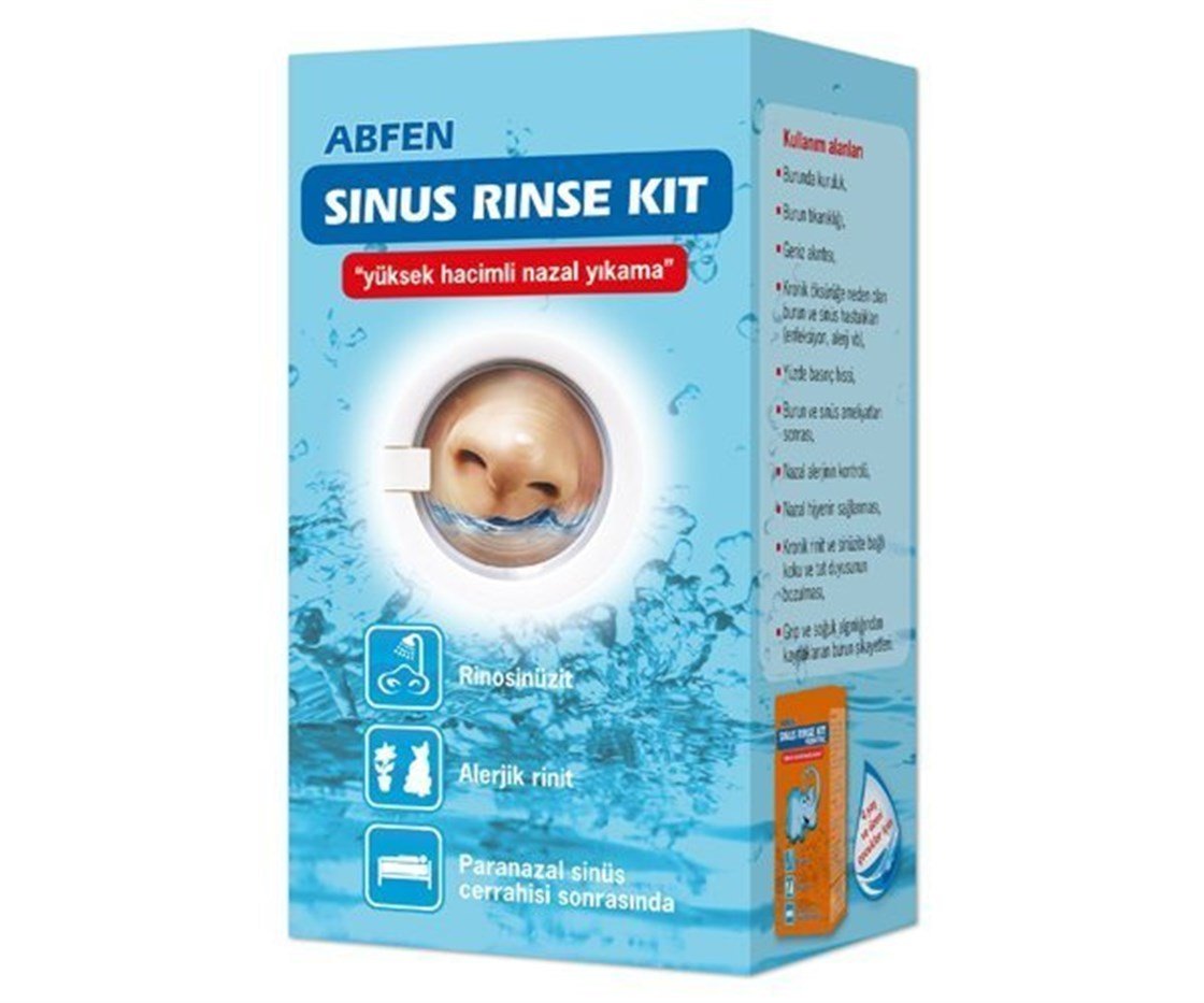 Sinus Rinse Kit Yetişkin - 25x240ml Yüksek Hacimli Nazal Yıkama Seti