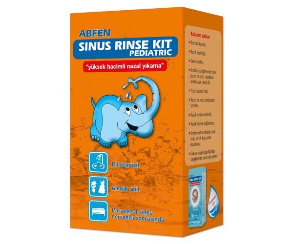 Sinus Rinse Kit Pediatrik - 25x120ml Yüksek Hacimli Nazal Yıkama Seti