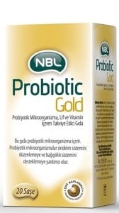 Nbl Probiotic Gold 20 Stick Saşe