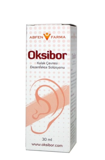 Abfen Oksibor Kulak Çevresi Dezenfekte Solüsyonu 30 ml