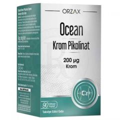 Ocean Krom Pikolinat 200mcg 90 Bitkisel Kapsül