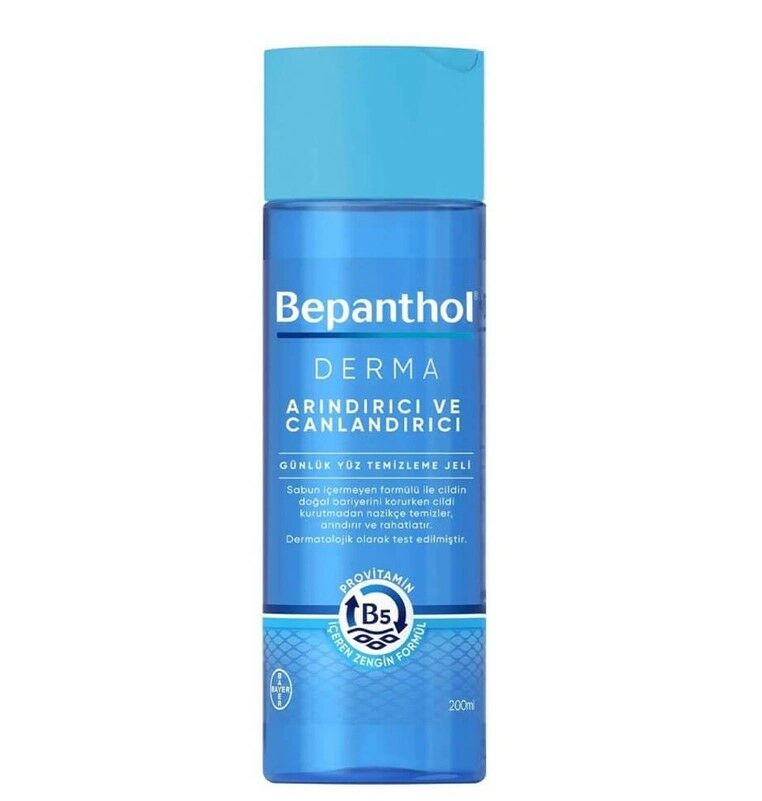 Bepanthol Derma Arındırıcı ve Canlandırıcı Yüz Temizleme Jeli 200 ml