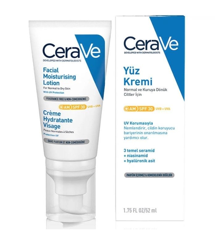 CeraVe SPF30 Nemlendirici Yüz Kremi 52 ml