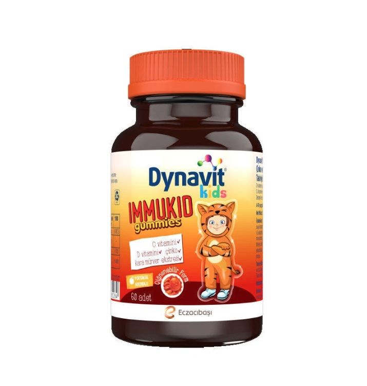 Dynavit Kids Immukid Gummies Çiğnenebilit 60 Tablet