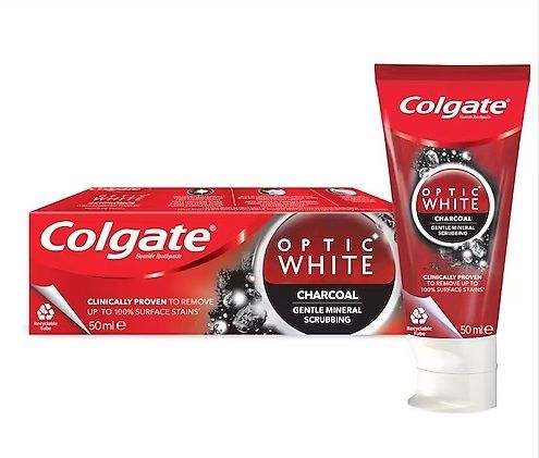 Colgate Diş Macunu - Optic White Aktif Kömür 50ml
