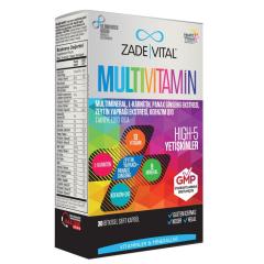 Zade Vital Multivitamin 30 Bitkisel Kapsül