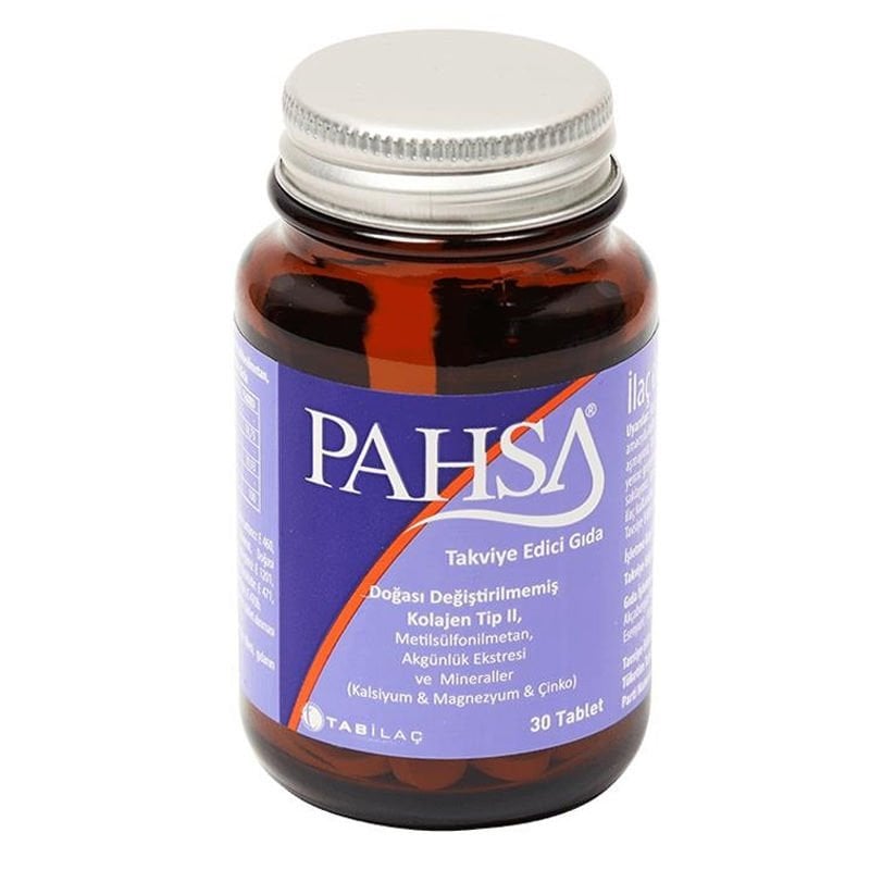 Pahsa Tip-II Kolajen 40 mg 30 Tablet