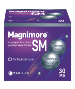 Magnimore-SM Magnezyum Sitrat + Malat 30 Saşe