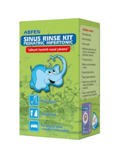 Sinus Rinse Kit Pediatrik-Hipertonik  - 25x120ml Yüksek Hacimli Nazal Yıkama Seti
