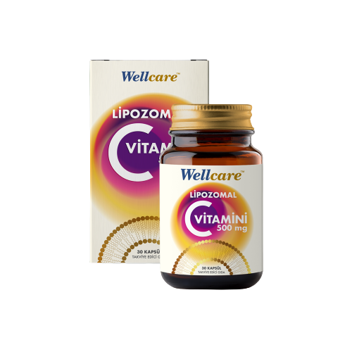 Wellcare Lipozomal C-Vitamini 500 mg 30 Kapsül