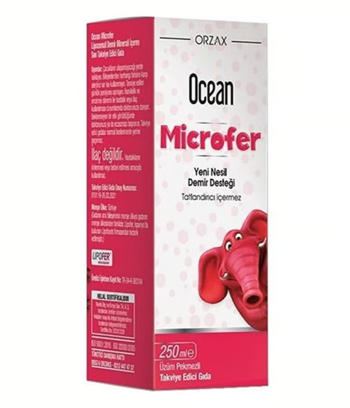Ocean Microfer Şurup 250 ml
