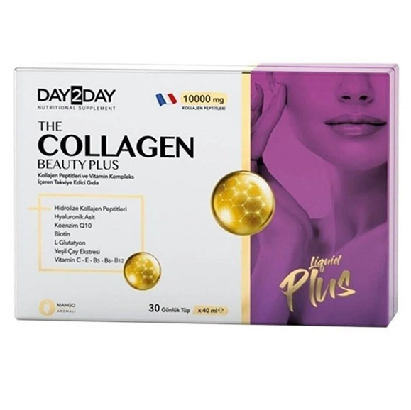 Day2Day The Collagen Beauty Plus Takviye Edici Gıda 40 ml x 30 Adet