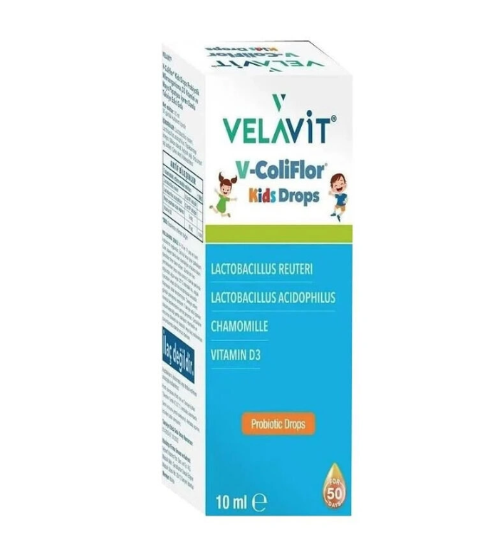 Velavit V-ColiFlor Kids Drops 10 ml