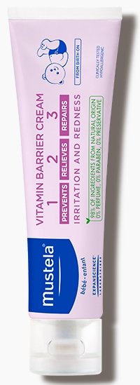 Mustela Vitamin Barrier Cream 1.2.3 Pişik Önleyici Krem 50 ml