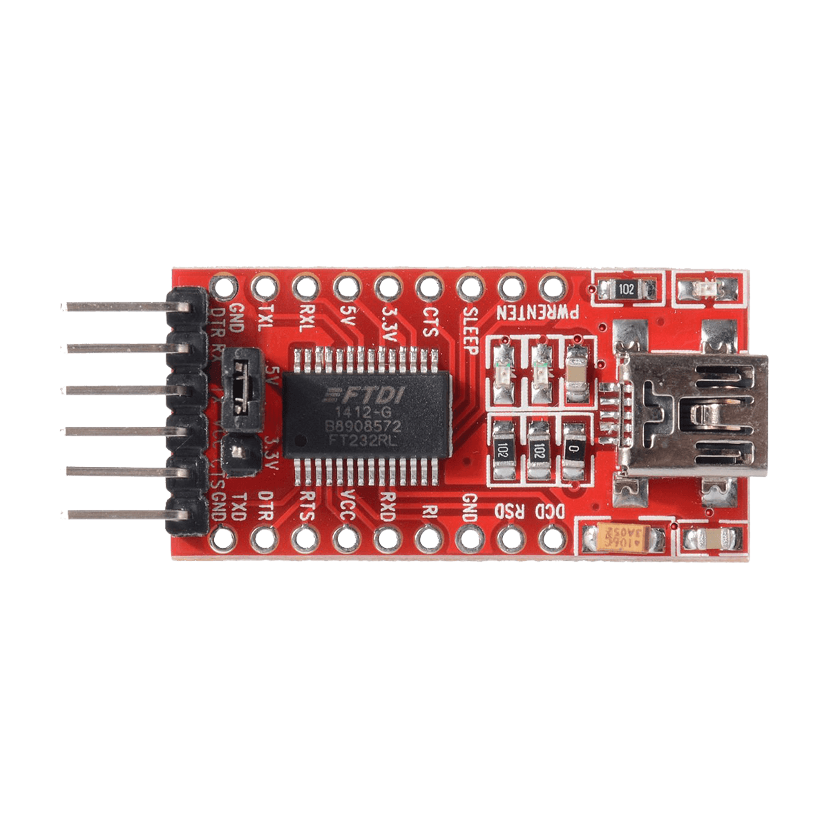 AR-032 FTDI Programlama Kartı (3.3V - 5V Seçilebilir)