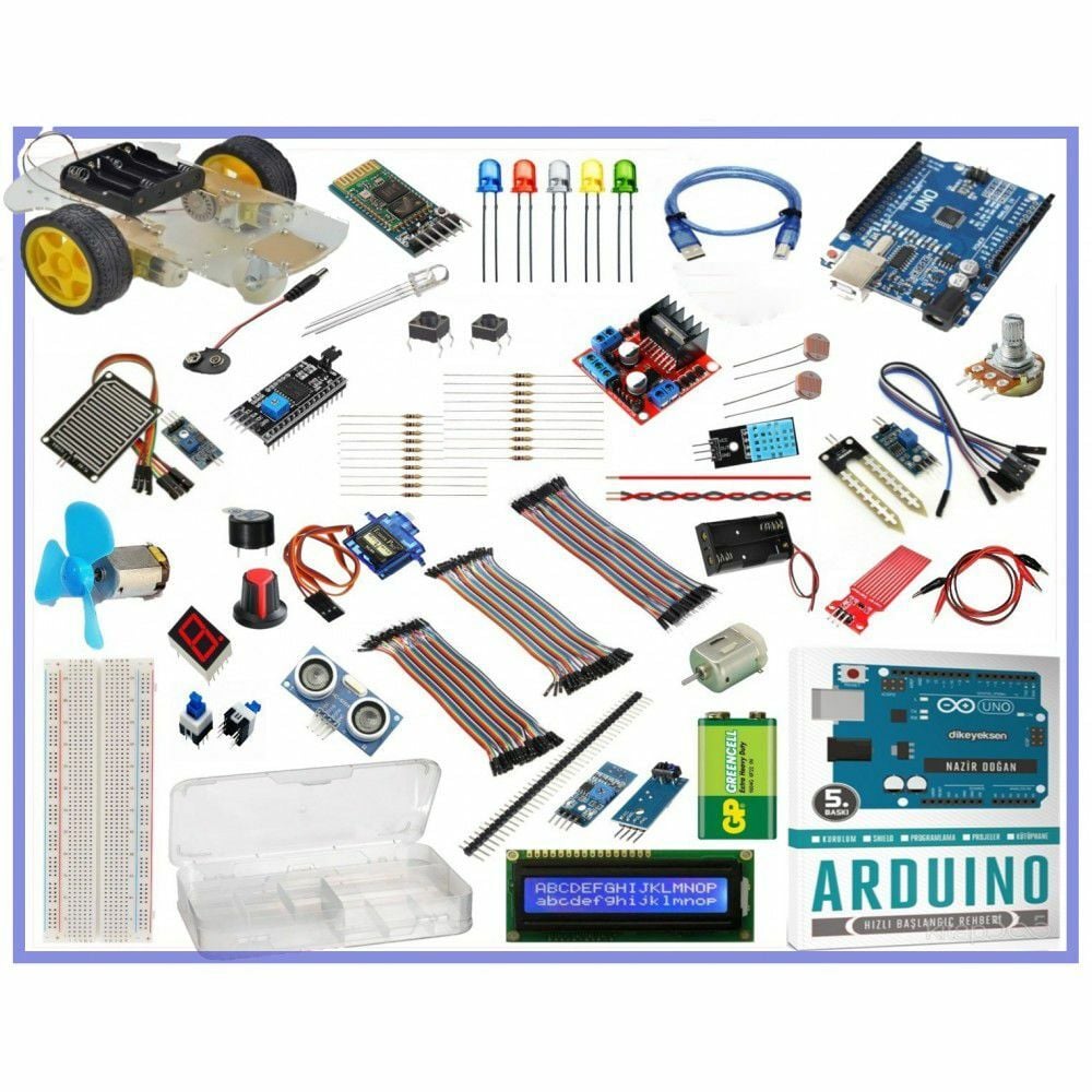 Arduino Uno R3 Başlangıç Seti 67 Parça 295 Adet