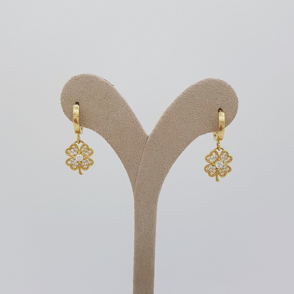 Yonca Sallantılı Küpe – KP00513
