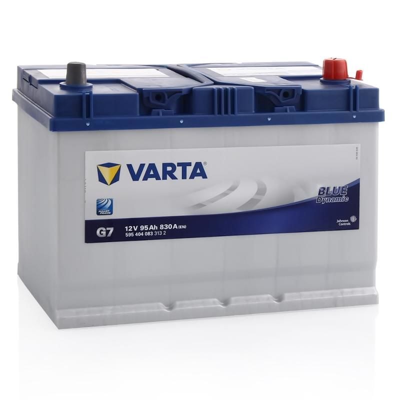 12V 95Ah Amper 830A Varta Akü Blue Dynamic G7 -EYLÜL 2022 ÜRETİM-