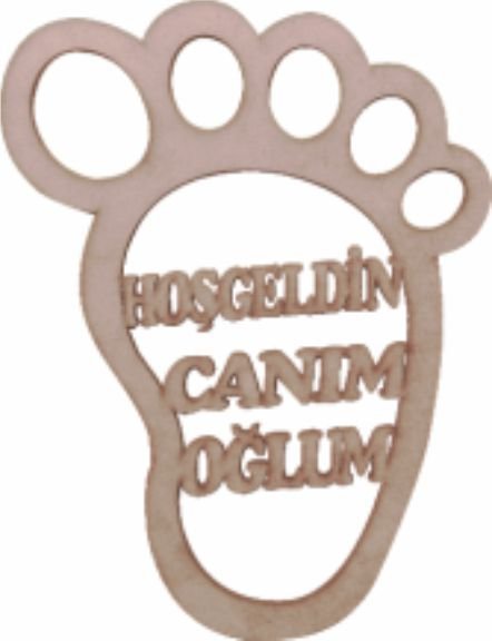 L35 - Kapı Süsü Canım Oğlum