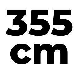355 x 250 cm