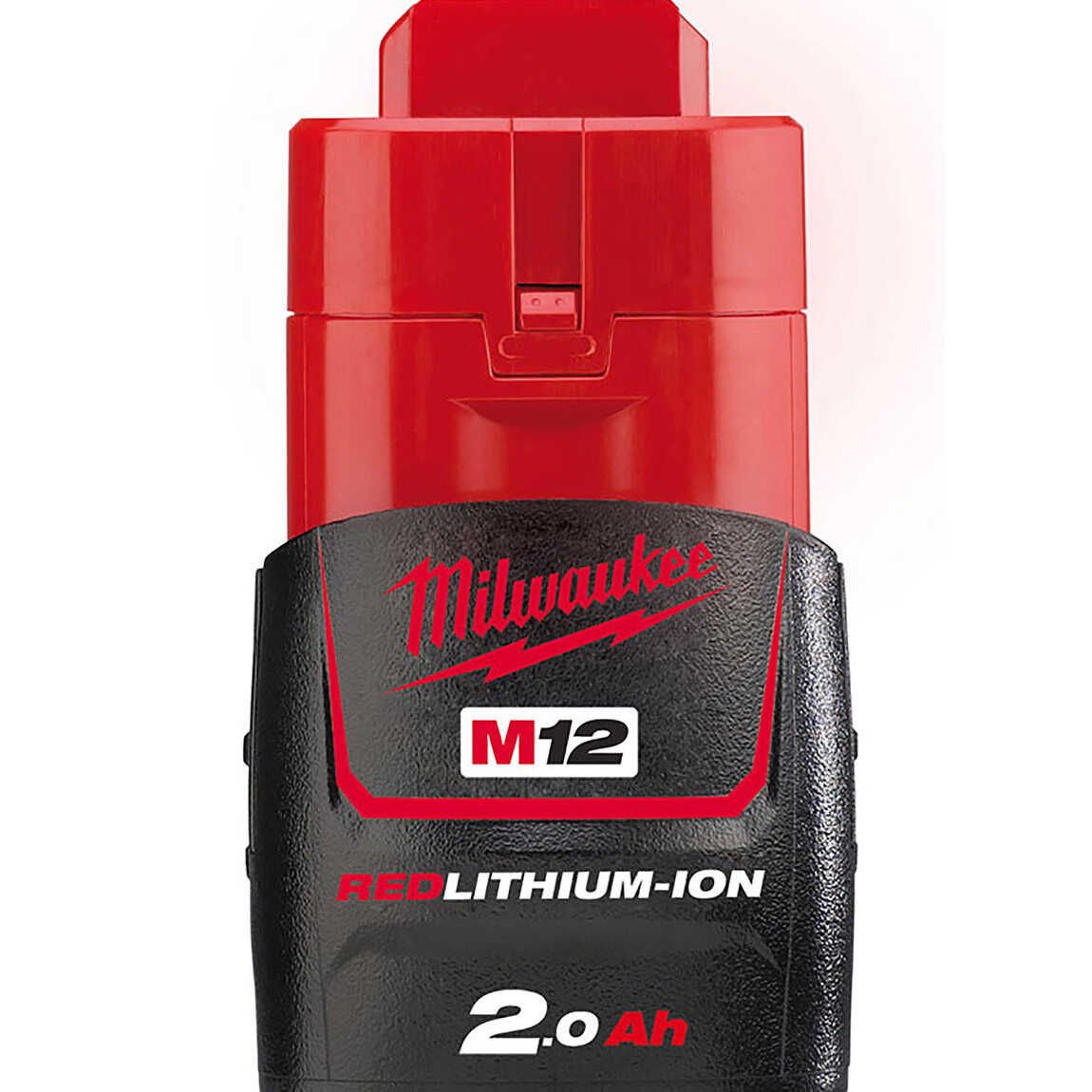 MILWAUKEE M12B2 REDLITHIUM-ION 12 Volt 2,0 Amper Akü