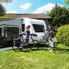 Thule Caravan SuperB Standart Çekme Karavan için  2 li Bisiklet Taşıyıcı