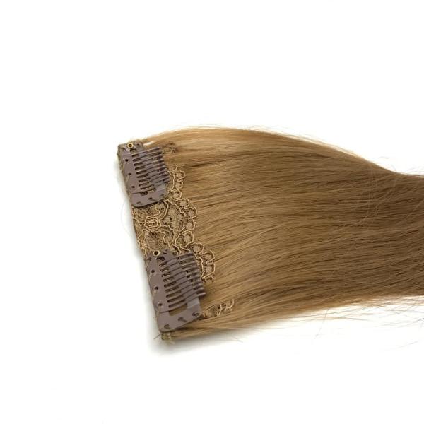 Tek Parça 2 Tokalı Çıt Çıt Saç #7N Medium Blonde