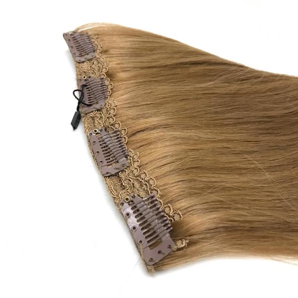 Tek Parça 4 Tokalı Çıt Çıt Saç #7N Medium Blonde