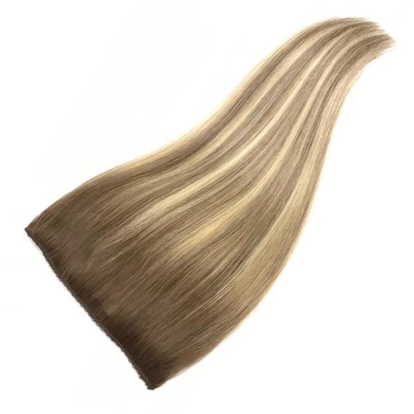 Tek Parça 4 Tokalı Çıt Çıt Saç #6A-8A-613 California Blonde Ombre & Röfle