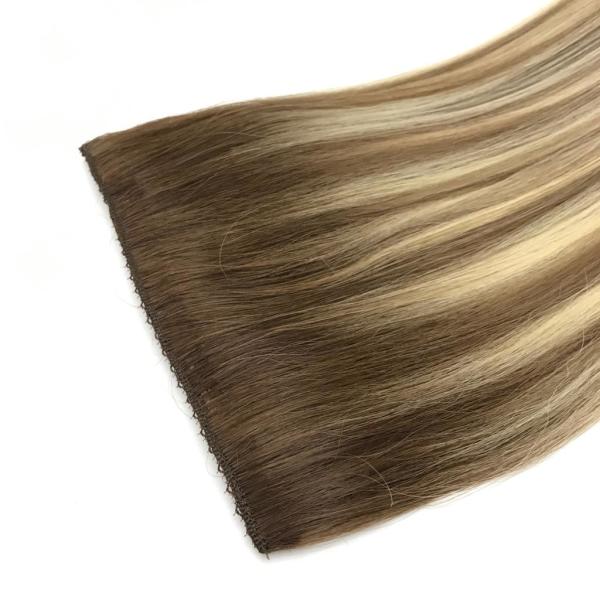 Tek Parça 3 Tokalı Çıt Çıt Saç #6A-8A-613 California Blonde Ombre & Röfle