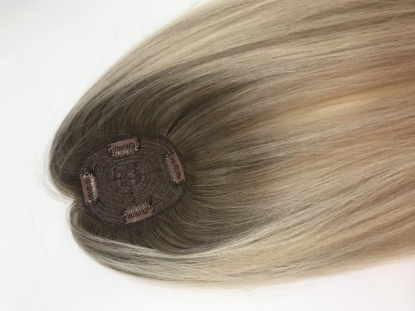 Tepelik Saç Ombre California Blonde Ombre 6A-8A-613 Doğal Gerçek Saç