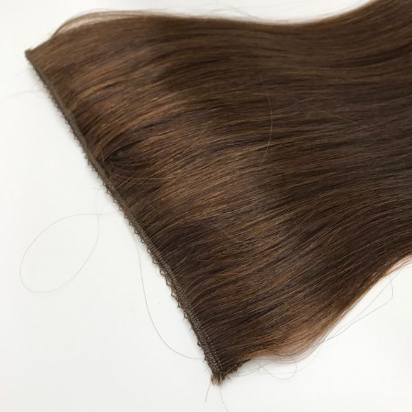 Tek Parça 28,5cm 5 Tokalı Çıt Çıt Saç #6 Chestnut Brown