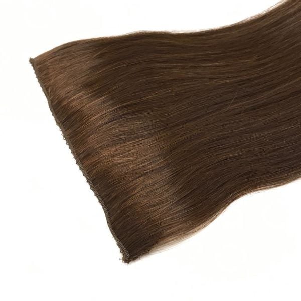 Tek Parça 4 Tokalı Çıt Çıt Saç #6 Chestnut Brown