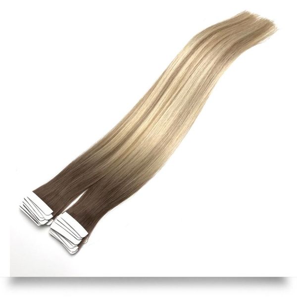 Mikro Bant Saç Kaynak #6A-8A-613 California Blonde Ombre & Röfle