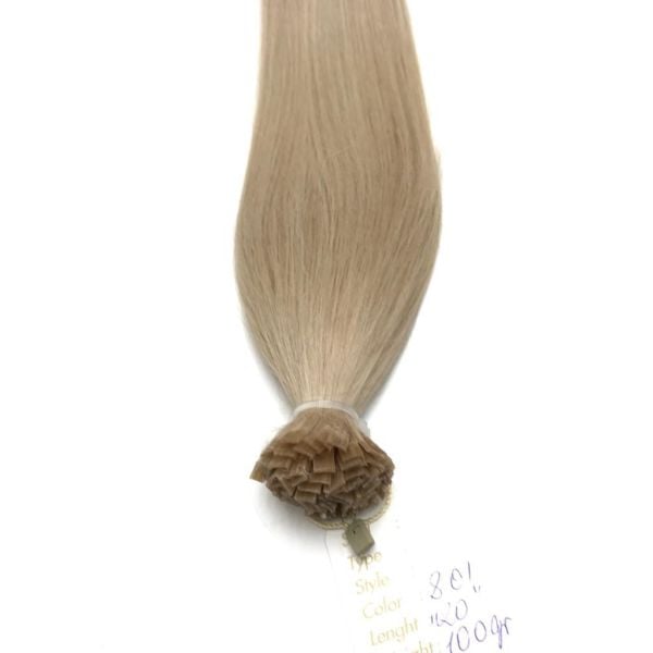 Keratin Saç Kaynak Renk #801 Sandy Blonde