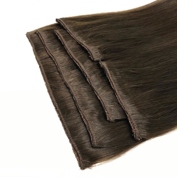 5 Parça Çıt Çıt Saç #4.1 Dark Ash Brown