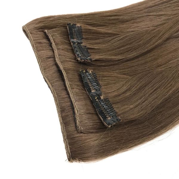 4 Parça Çıt Çıt Saç #5A Slavic Dark Ash Brown