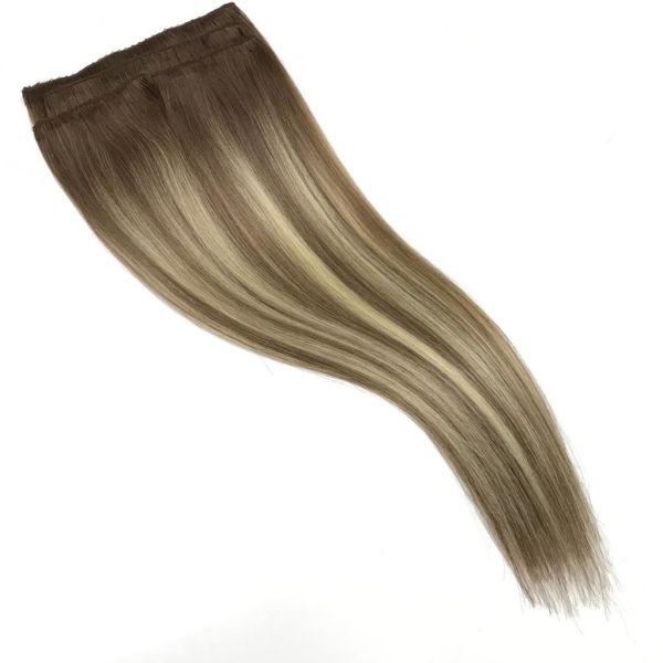 4 Parça Çıt Çıt Saç #6A-8A-613 California Blonde Ombre & Röfle