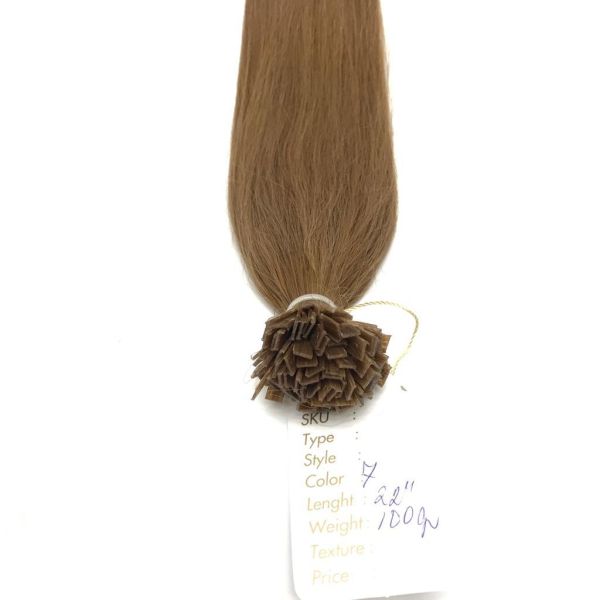 Keratin Saç Kaynak Renk #7 Almond Auburn