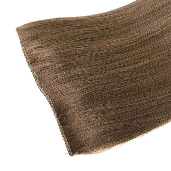 Tek Parça 28,5cm 5 Tokalı Çıt Çıt Saç #5A Slavic Dark Ash Brown