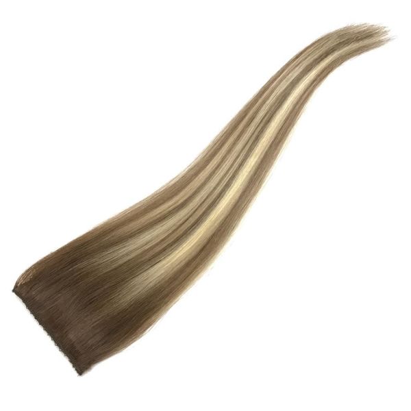 Tek Parça 2 Tokalı Çıt Çıt Saç #6A-8A-613 California Blonde Ombre & Röfle