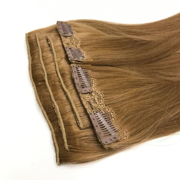 5 Parça Çıt Çıt Saç #7N Medium Blonde