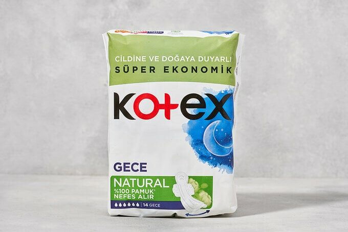 KOTEX NATURAL GECE PEDİ 14LÜ