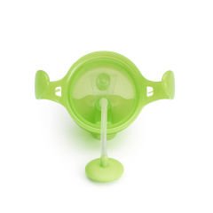 Munchkin Tıklama Kilitli Uçlu Pipetli Alıştırma Bardağı, 6ay+, 207ml, Yeşil, 1 Adet