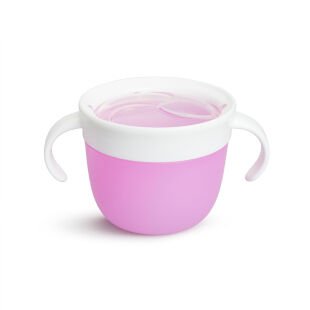 Munchknin Dökülmeyi Önleyen Atıştırmalık Kabı, , 266ml, 12ay , Mor, 1 Adet