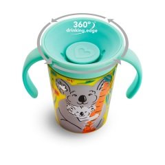 Munchkin Mucize 360° Wildlove Alıştırma Bardağı, 6 ay+, 266ml, Koala, 1 Paket