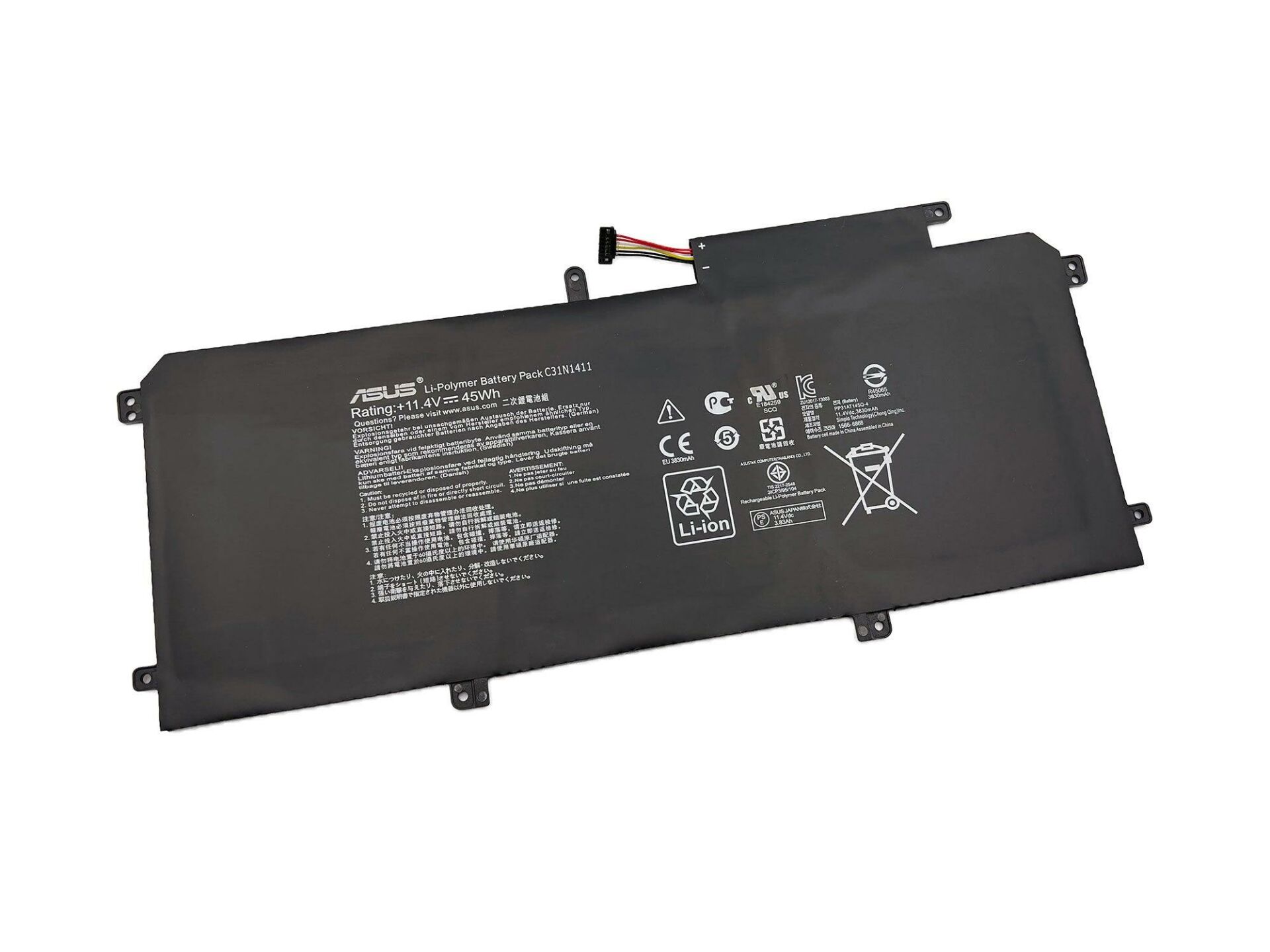 ASUS ZenBook U305L Series Batarya Pil