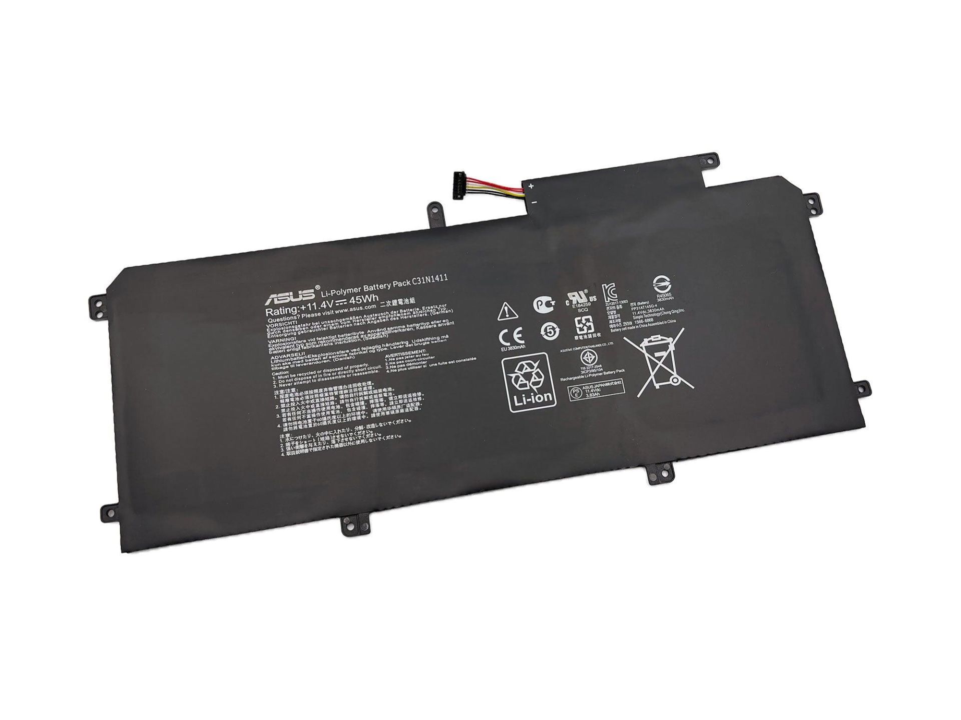 ASUS ZenBook UX305FA-1A Batarya Pil