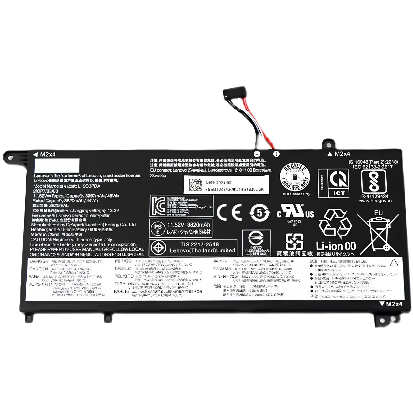 Lenovo ThinkBook 15 G2 ITL 20VE005CUA Batarya