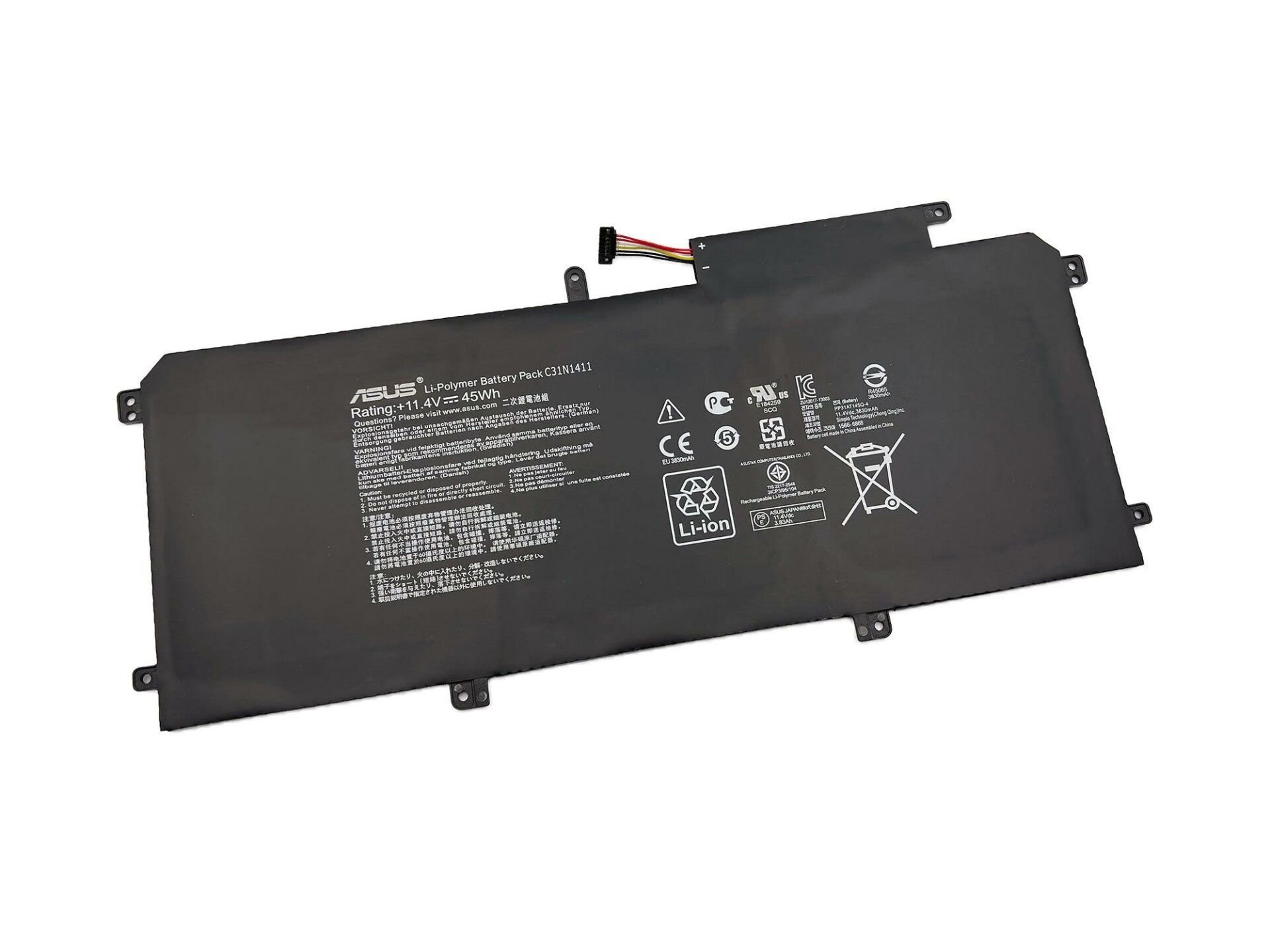 ASUS ZenBook U305FA5Y71 Batarya Pil
